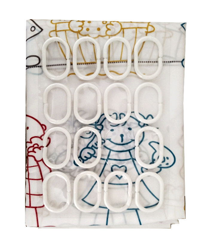 וילון אמבטיה אושן 1.80X2.40