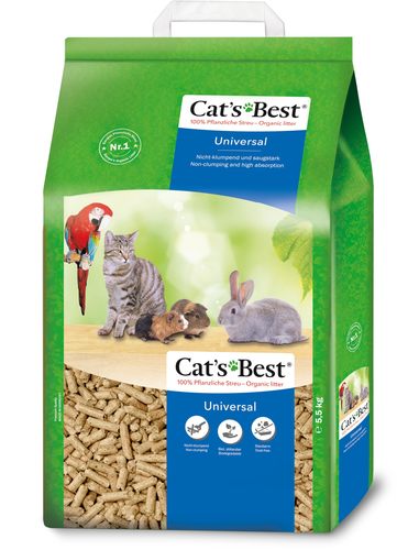   קט בסט אוניברסל חול 5.5 קילו – Cat Best   חול לחתולים