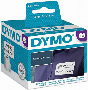  מדבקות,  נייר,  במידות 101*54 מ"מ   DYMO DW99014