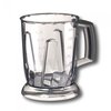 קערה שקופה בראון BC 5000/6000 (1000ml)