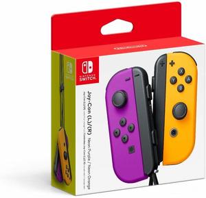 Nintendo Switch Joy-Con Pair – Neon Purple & Neon Orange