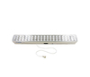 פנס נטען לד MILANO לבן 60led/6W SEMICOM