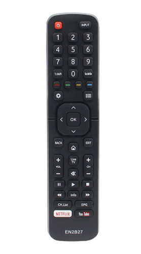 שלט תואם לטלוויזיה חכמה הייסנס Hisense SMART TV EN2B27 