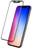 מגן זכוכית מחוסמת שחור המכסה את כל המסך IPHONE XR