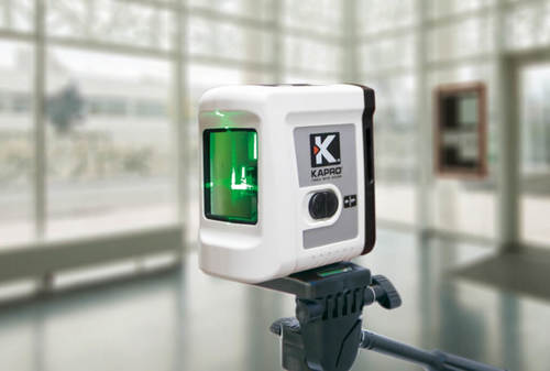 פלס לייזר מצטלב KAPRO 862G לייזר ירוק