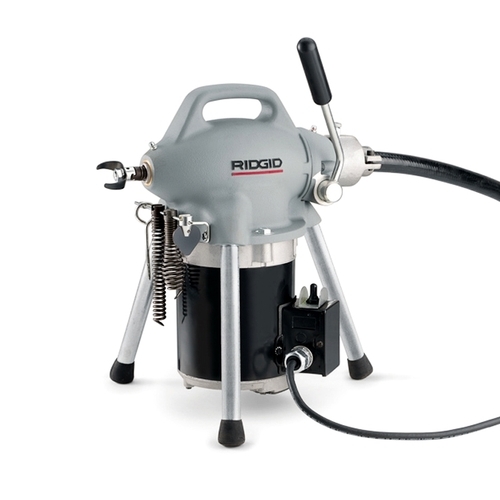 מכונה חשמלית לפתיחת סתימות K-50-6 מתוצרת RIDGID