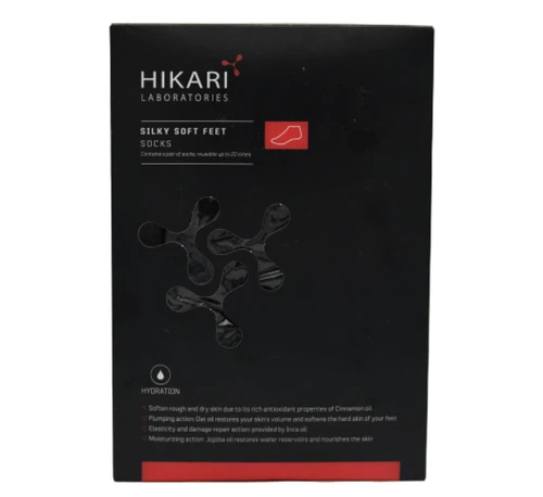 מסיכת הזנה לכפות הרגליים עם שמנים אקזוטיים HIKARI