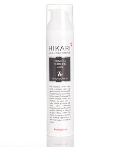 מסיכת חמצן חדשנית חובה לפני אירוע HIKARI- 200ml FIRMING BUBBLES