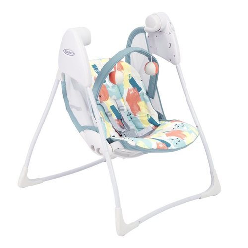 נדנדה חשמלית מתקפלת לתינוק Baby Delights  גרקו   PLAYTIME 