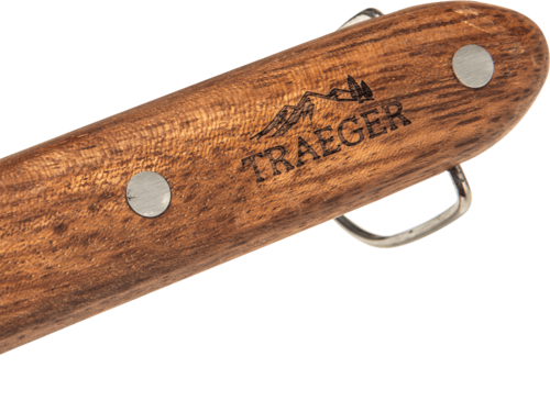 הוק נירוסטה ידית עץ - טרייגר Traeger 