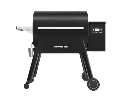  ‏מעשנת ‏פחמים Traeger Ironwood 885 + שבבים + תבלין + כיסוי !
