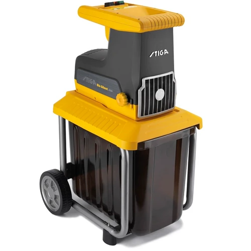 מרסקת גזם / טוחן ענפים וגזם + מיכל סטיגה BIO SILENT 2500
