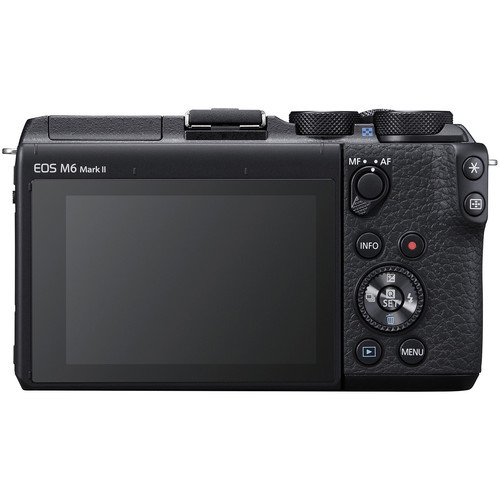 קיט מצלמת מירורלס Canon EOS M6 Mark II + 15-45mm
