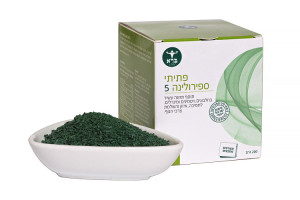 פתיתי ספירולינה 200 גרם ברא Spirulina Flakes 200 gr Bara