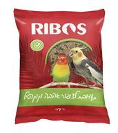 ריבוס תערובת לציפור אהבה וקוקוטיל 1 ק"ג - Ribos