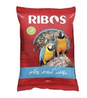 ריבוס תערובת לתוכים גדולים 4  ק"ג - Ribos
