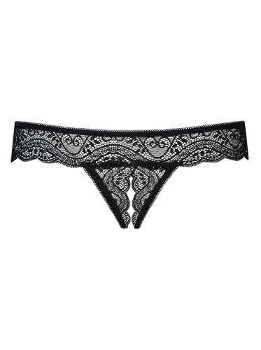 תחתון סקסי עם פתח לחדירה Miamor crochless thong 