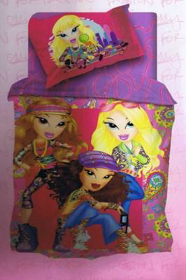 מצעים לילדים 100% כותנה '''BRATZ'''