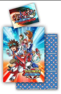 מצעים לילדים 100% כותנה פרקל DIGIMON
