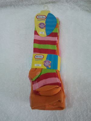זוג גרביוני בנות LITTLE TIKES