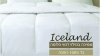 שמיכת פוך דמוי פלומה זוגית 220/200 500 גרם לממ"ר ICELAND