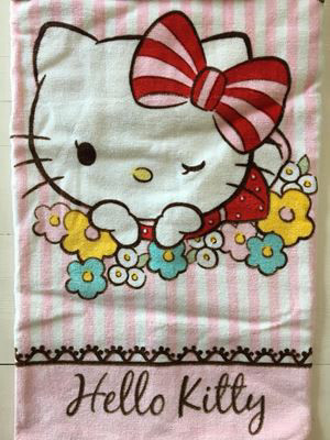 מגבת כובע לילדות HELLO KITTY