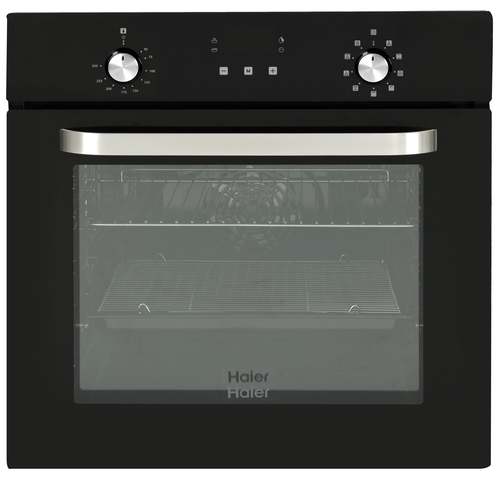 תנור דיגיטלי בנוי HOD-7600B HAIER זכוכית שחורה 