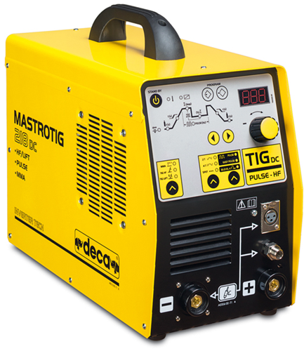 רתכת אלקטרונית מקצועית MASTRO TIG 218DC מתוצרת Deca - Deca - רתכות