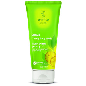וולדה תחליב רחצה לימון מרענן 200 מ"ל וולדה Citrus Creamy Body Wash 200 ml Weleda