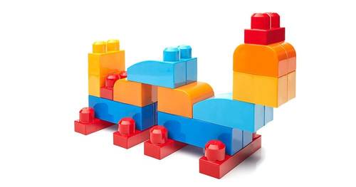 שק 60 לבני הרכבה (ורוד)