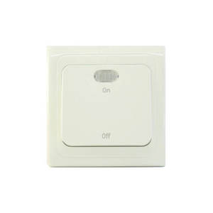לחצן פעמון מואר 12V תחת הטיח ספיר לבן