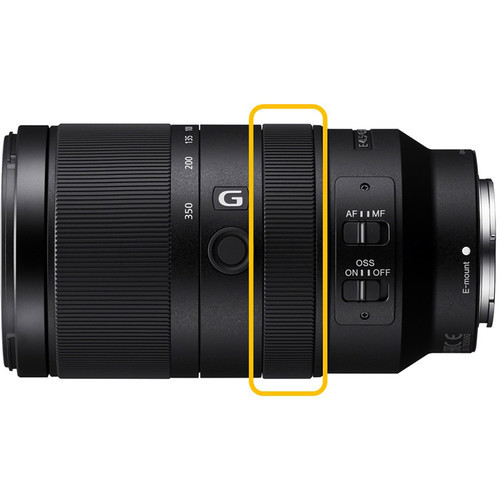 עדשה Sony E 70-350mm f/4.5-6.3 G OSS