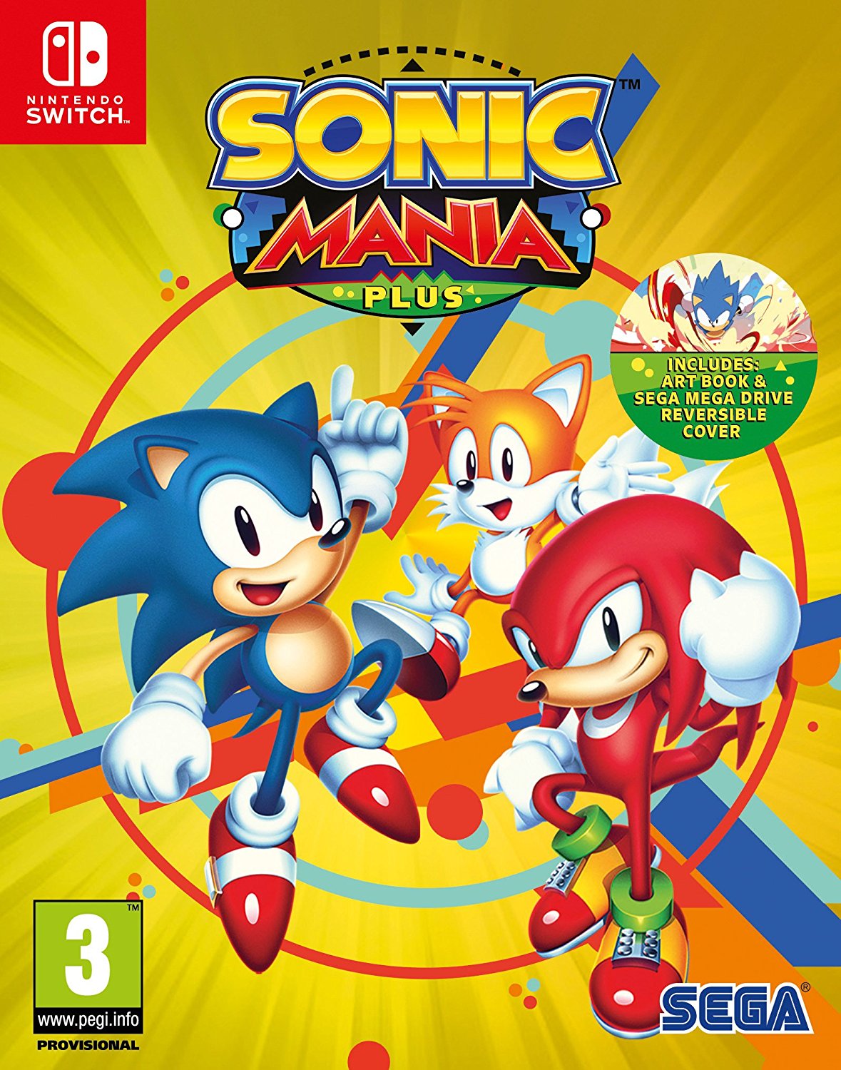 Switch Sonic Mania plus