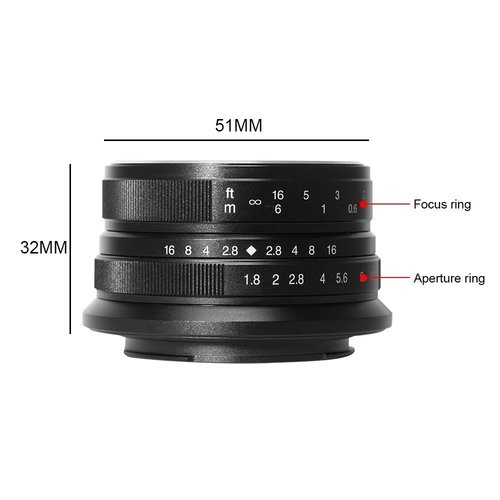 7Artisans 25mm F1.8 M-Mount