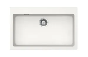 כיור מטבח אקווטופ פרימוס N-100-XL קריסטדור מידה 78X49