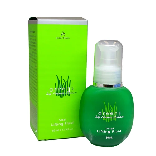 סרום לחותי ממצק Vital Lifting Fluid הסדרה הירוקה GREENS אנה לוטן - 50 מ
