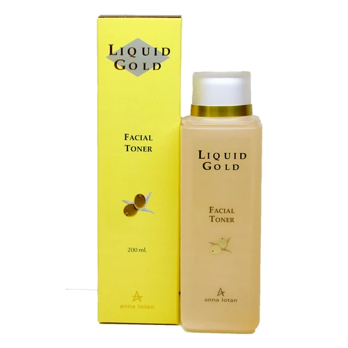 מי פנים גולד Facial toner סדרת הזהב LIQUD GOLD אנה לוטן - 200 מ