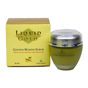 פילינג זהוב Golden Marine Scrub סדרת הזהב LIQUD GOLD אנה לוטן - 30 מ"ל