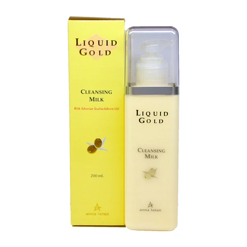 תחליב ניקוי זהוב Cleansing Milk סדרת הזהב LIQUD GOLD אנה לוטן - 200 מ