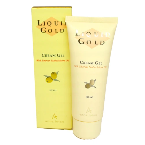 קרם ג'ל טיפות זהב Cream Gel סדרת הזהב LIQUD GOLD אנה לוטן - 60 מ