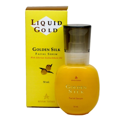 סרום משי זהוב Golden Siilk Facial Seruml סדרת הזהב LIQUD GOLD אנה לוטן - 50 מ