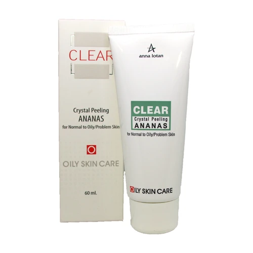 פילינג קריסטלי אננס Crystal Peeling Ananas סדרת קליר אנה לוטן - 60 מ