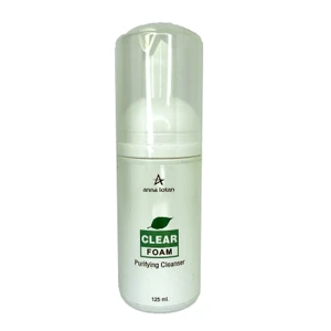 קצף ניקוי CLEAR foam purifying cleanser סדרת קליר אנה לוטן - 125 מ"ל