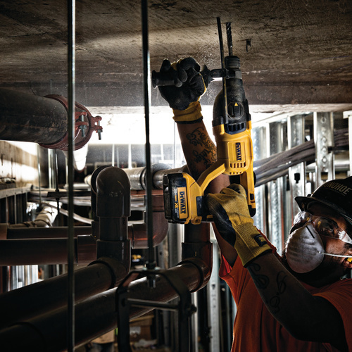 סט פטישון ואימפקט 20V כולל 2 סוללות 5 DeWALT AH
