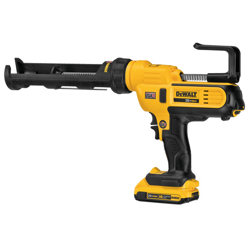 אקדח סיליקון נטען 20V כולל 2AH סוללה  DeWALT