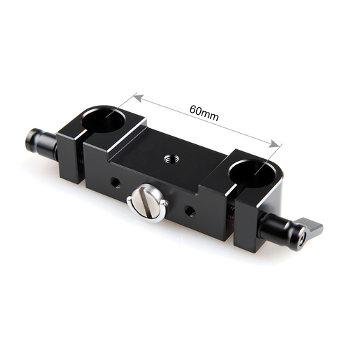 SmallRig 1806תופסן מוט עם פתחי הברגה כפולים בגודל 15 מ״מ.