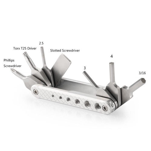  SmallRig 2213 סט מברגים ומפתח ברגים מתקפל. 