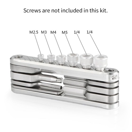  SmallRig 2213 סט מברגים ומפתח ברגים מתקפל. 