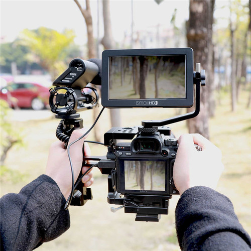  2098 SmallRig מסגרת/תושבת מצלמה חצויה עבור SONY A7R III/A7 III/A7 II/A7R II/A7S II  .