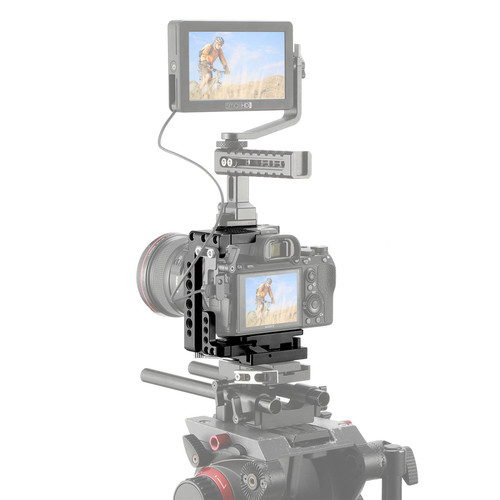  2098 SmallRig מסגרת/תושבת מצלמה חצויה עבור SONY A7R III/A7 III/A7 II/A7R II/A7S II  .